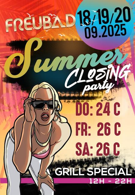 Summer Closing PARTY