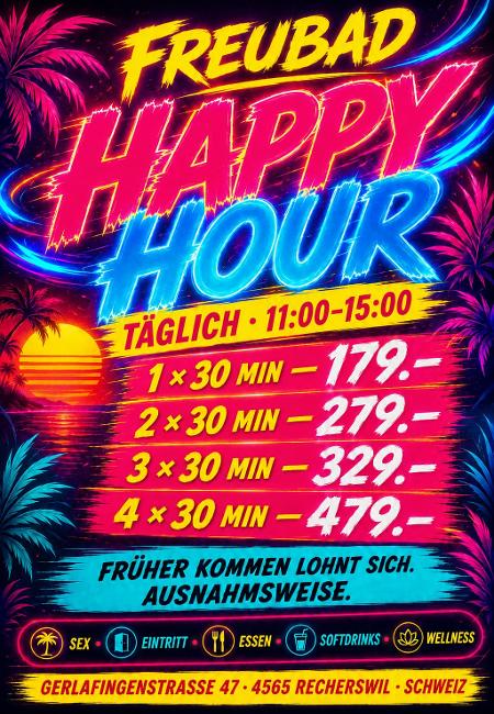 Happy Hour im Freubad