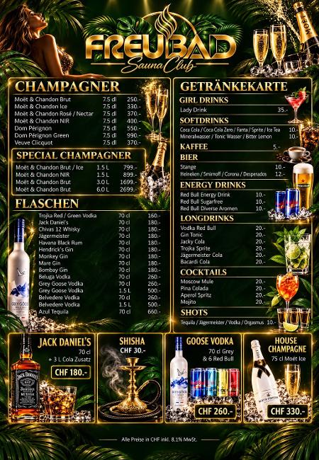 Menu Freubad